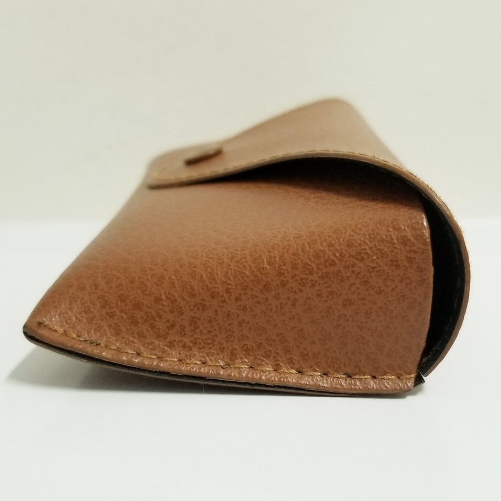 Ray-Ban Tan Leather Structured Sunglass/Reader Protective Case - Picture 6 of 10